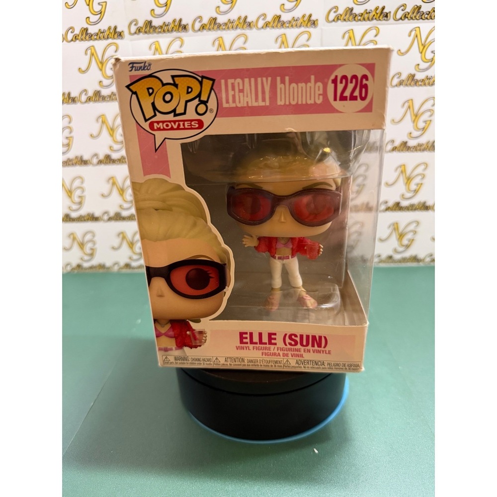 Funko Pop Movies Legally Blonde Elle Sun 1226 Vinyl Figure Reese Witherspoon